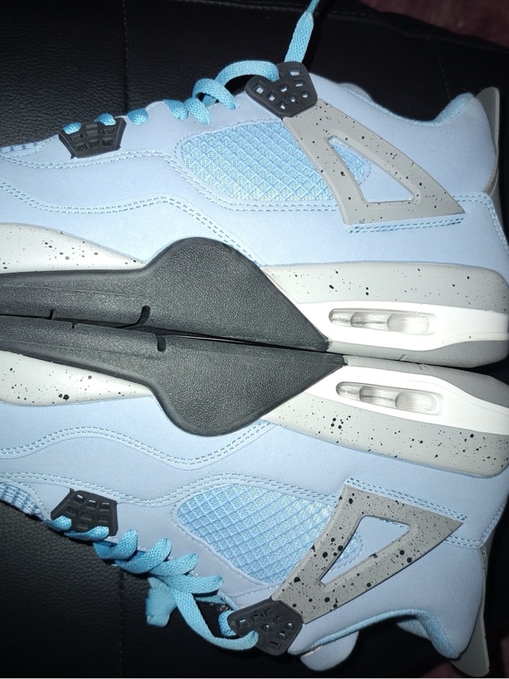 Nike Light Blue Athletic Sneakers with Grey Accents